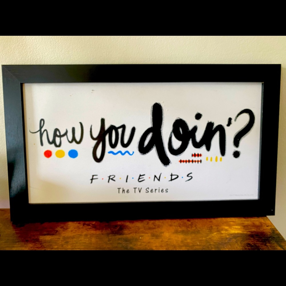 FRIENDS TV SHOW frame